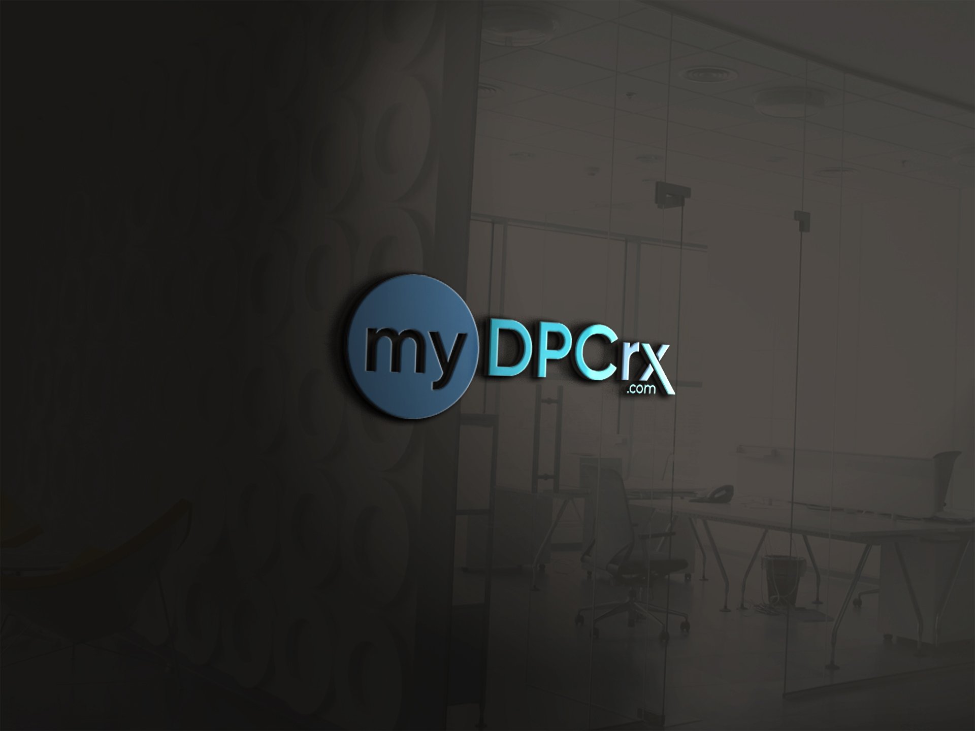 3d glass window logo mockup 3d glass window logo mockup